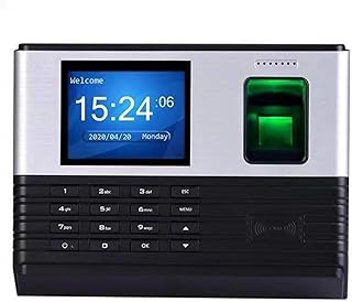 TRATOR Time CLock, Smart Attendance Machine Time Clocks For Employees Small Business AL355 WIFI TCP IP Fingerprint Password Swipe Attendance Machine P2P Cloud Service Fingerprint Time Attendance