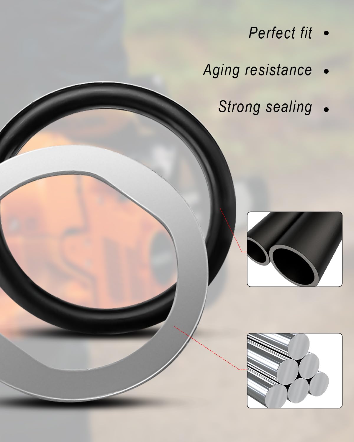 ANELLO PISTONE ORIGINALE Honda Civic Type R FD2 OEM 13011-PRA-E02 (set - Foto 6