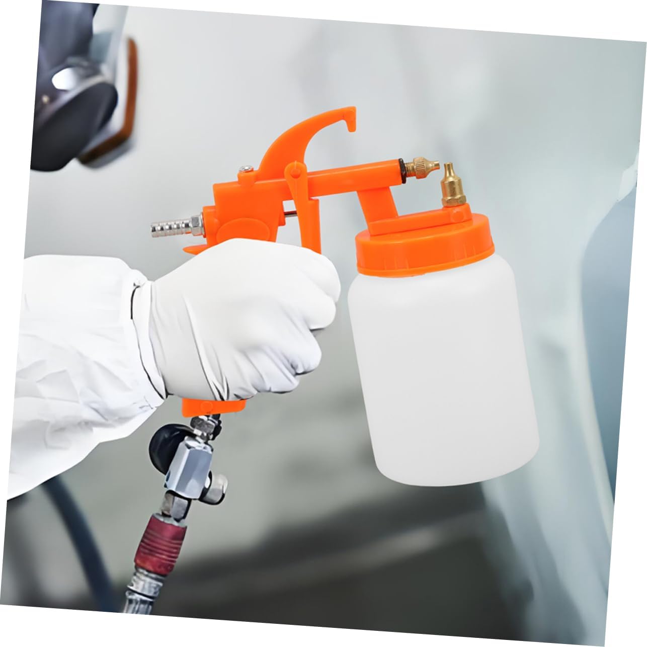 2pcs Pneumatic Paint Spray Gun for Cars and Surfaces