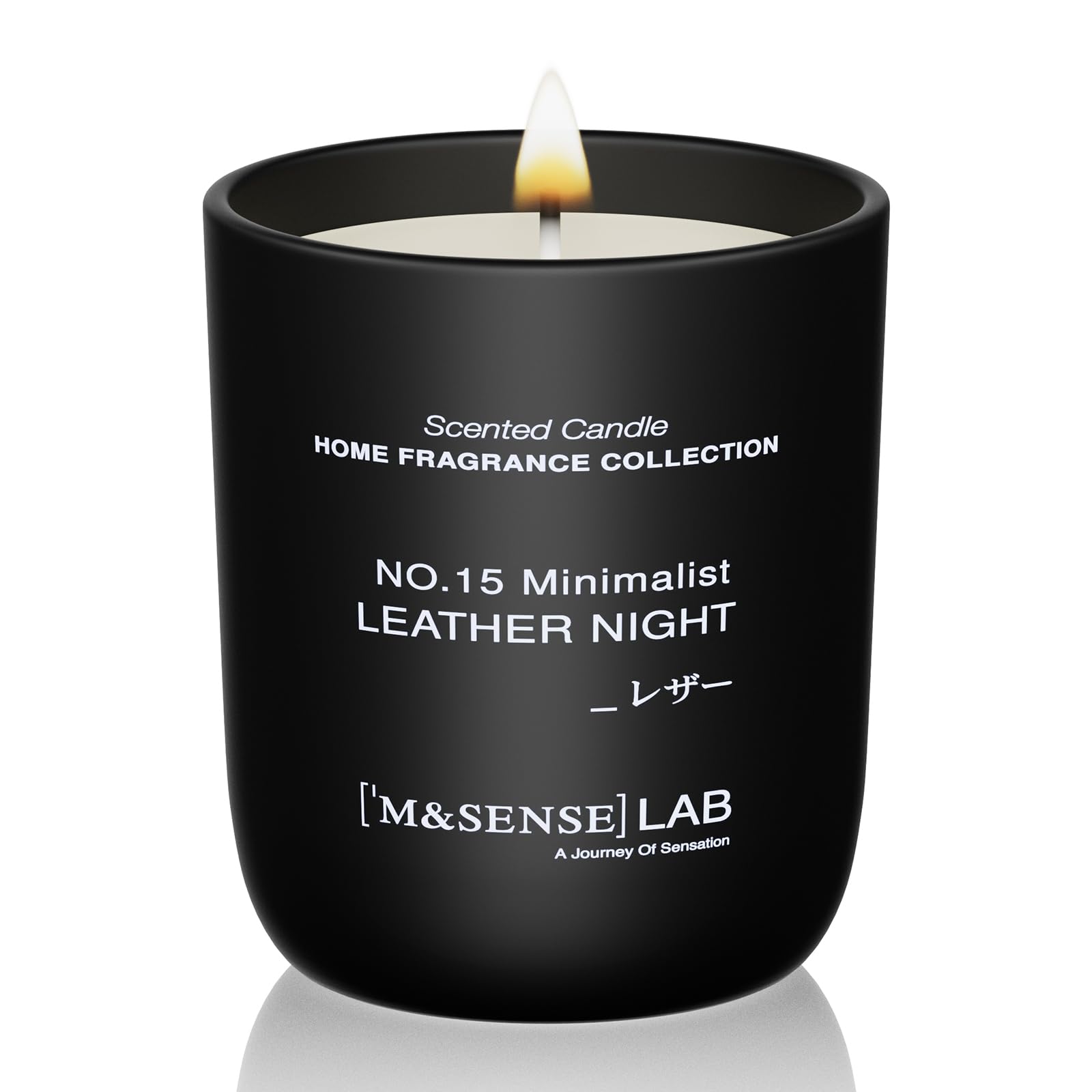 M&SENSE Duftkerzen im Glas - Natursojawax Kerze 150g 30h Brenndauer, Geschenk für Frauen und Männer, Einfaches Design, Aromatherapie für Zuhause, Bad, Yoga Entspannung