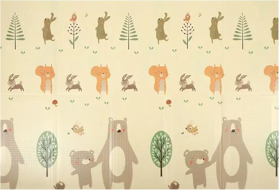 Tapete Térmico Infantil Emborrachado Dupla Face 8mm