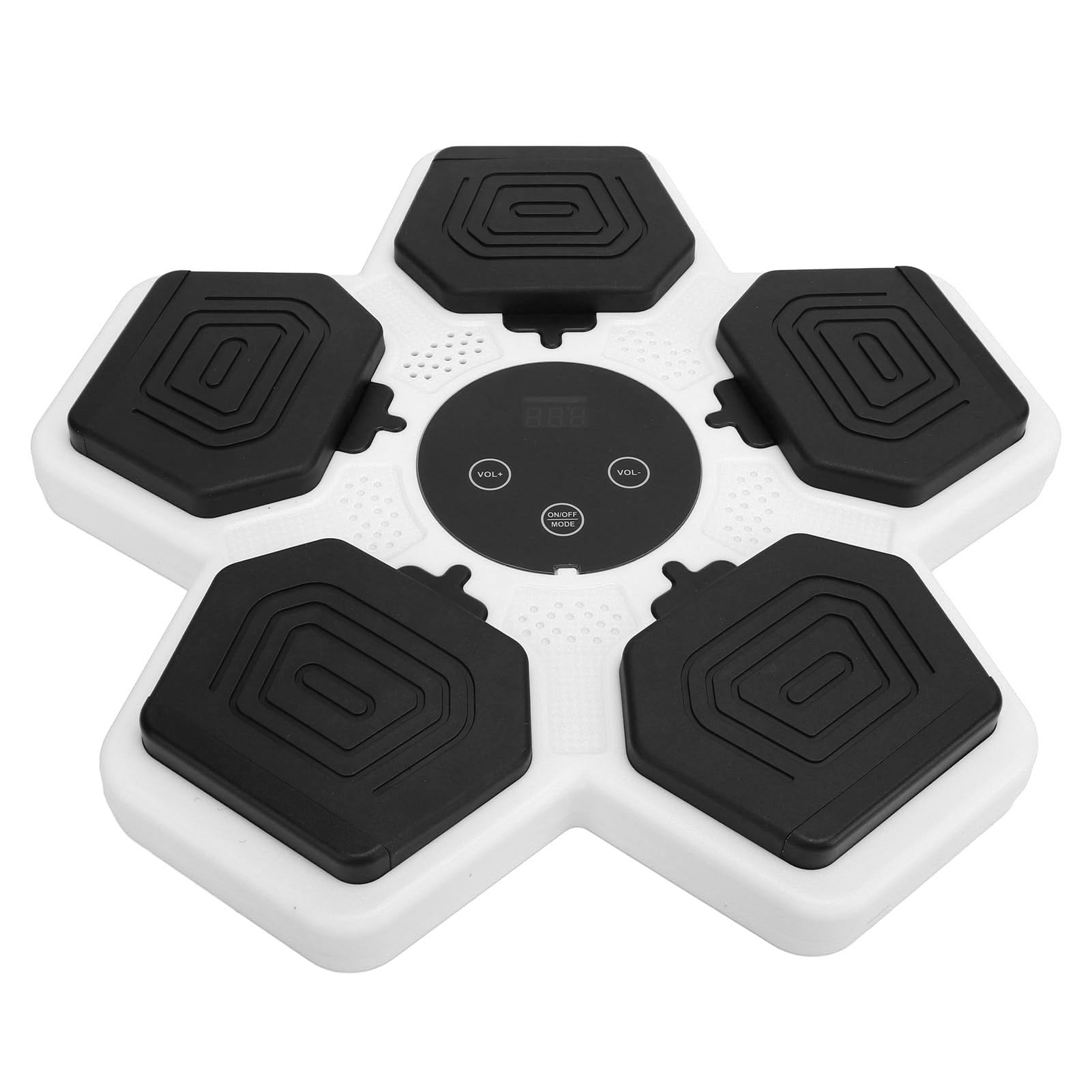 Naroote Bersaglio da Boxe Interattivo per Bambini, con Musica Intelligente, Montato a Parete, per Interni Domestici, modalità Salto Regolabile, per Allenamento e Coordinazione dei Riflessi, Batteria