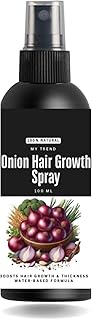 My Trend Onion Hair Growth Spray with Rosemary and Biotin - 100ml Mist Bottle for Hair Fall Control and Root Strengthening | Suitable for All Hair Types | Black and White (Pack of 1)-picture-18