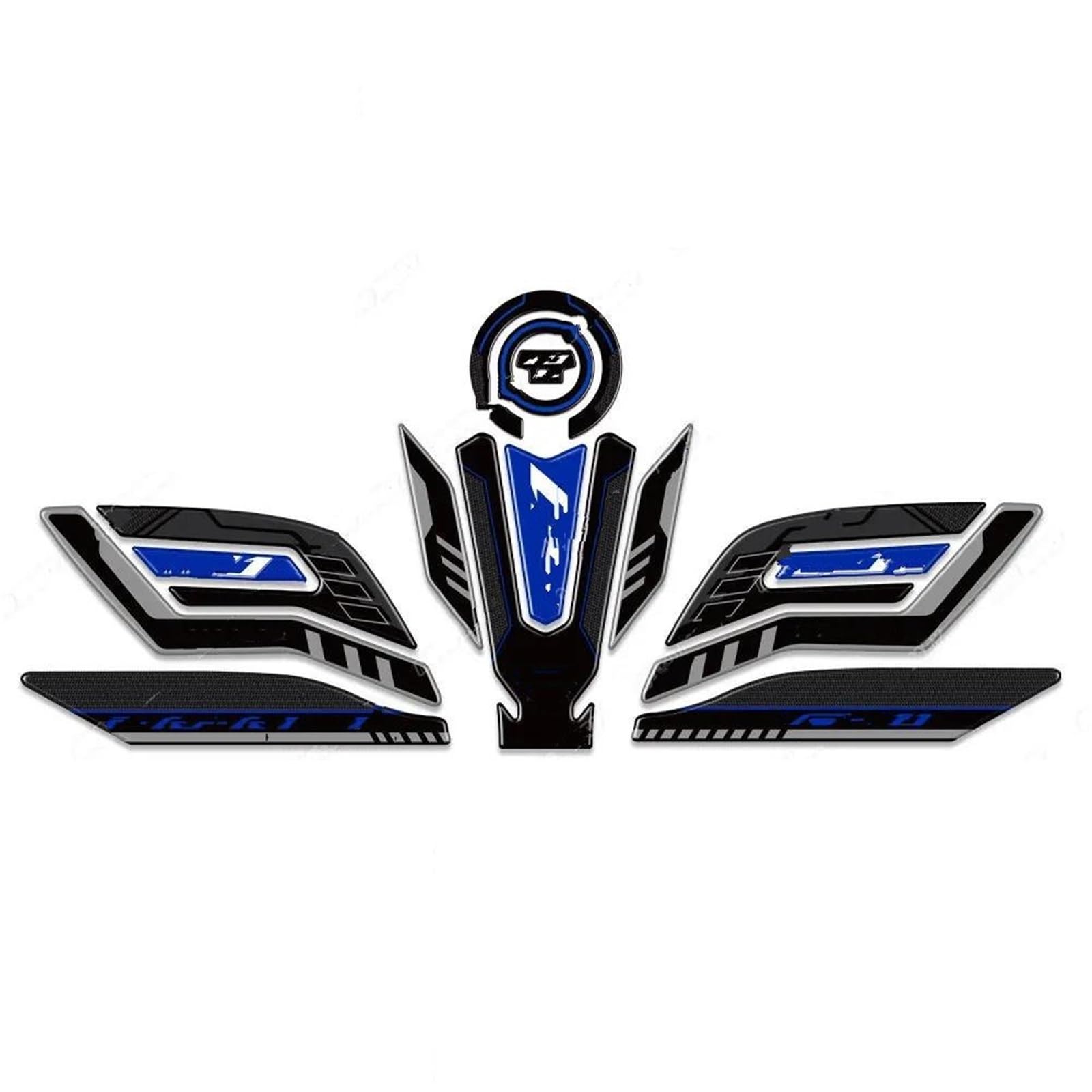 Ysdsls Red3 Motorcycle Fuel Tank Pad Stickers Protector Decals For Yamaha Yzf R1 R1m Yzfr1 2015-2023(Red3)