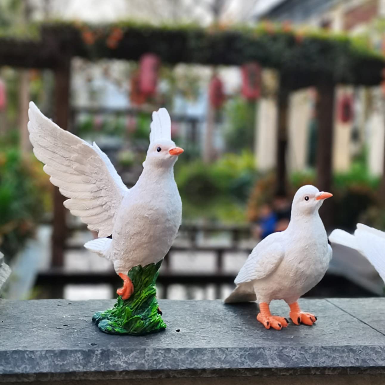 Amazon.co.jp: LxRx9 鳥 置物 おもちゃ オブジェ 誕生日プレゼント 鳥