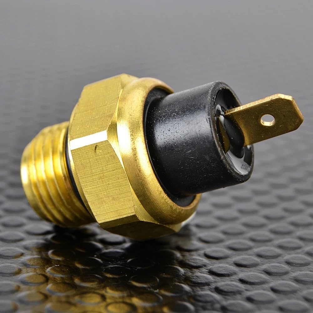 Thermo -Erkennungsschalter Kompatibel mit Kühlerlüfter passt VT1100C VT750 750 VT600CD VT600C VT125 VT250 VTR1000F VTR1000 VTR1000S RC51 -kompatibel mit dem Motorradkühlsystem kompatibel