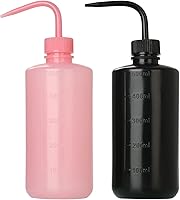 Vista 8 de Paquete de 2 botellas de lavado de tatuajes de 5.1 fl oz Botella de agua de 5 oz para riego de suculentas y uso médico, color negro