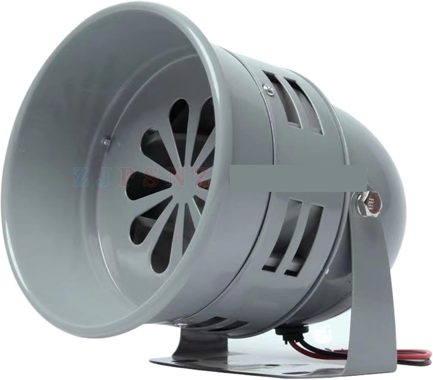 1pcs MS-290 Metal Motor Siren Automotive Air Raid Siren Horn Industrial Alarm Sound Electrical Guard DC12V DC24V AC110V AC220V 110DB(AC 110V,ABS Plastic)