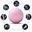 WOVTE Massage Lacrosse Ball for Sore Muscles, Shoulders, Neck, Back, Foot, Body, Deep Tissue, Trigger Point, Muscle Knots, Yoga and Myofascial Release (Pink)