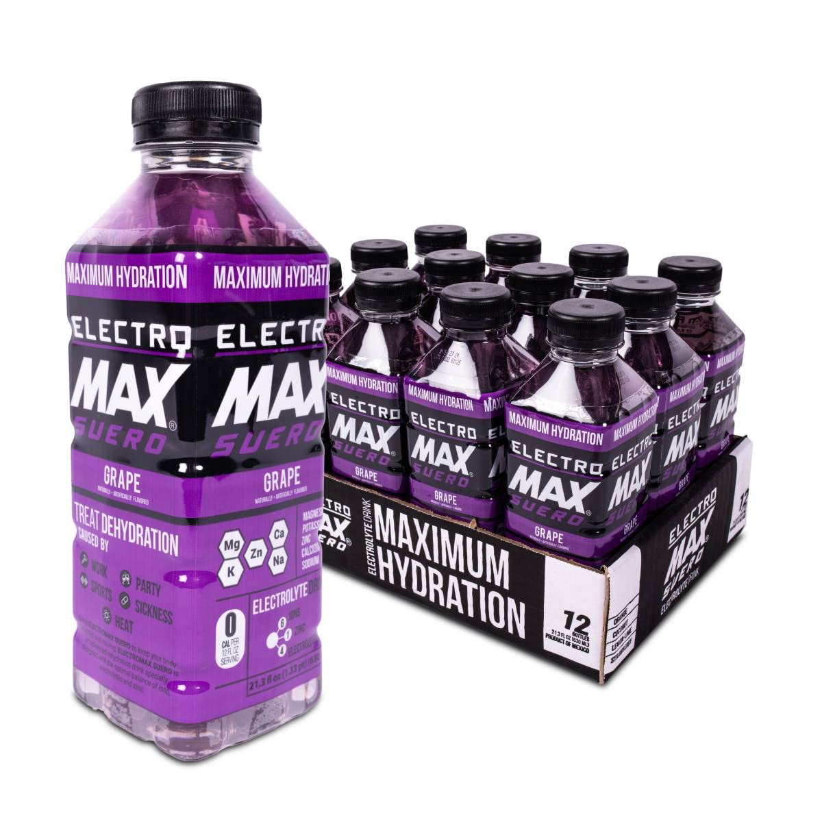 ELECTROMAX Zero Sugar Electrolyte Drink for Hydration and