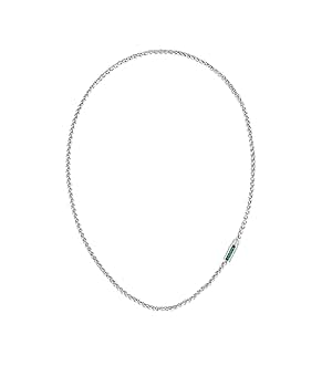 Amazon | ラコステ スペルト メンズ チェーンネックレス