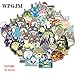Produktbild BLOUR 50 Stück Totoro Stickers Pack. Anime Pegatina für Kinder auf dem Laptop Kühlschrank Telefon Skateboard Koffer Lustige Coole Aufkleber