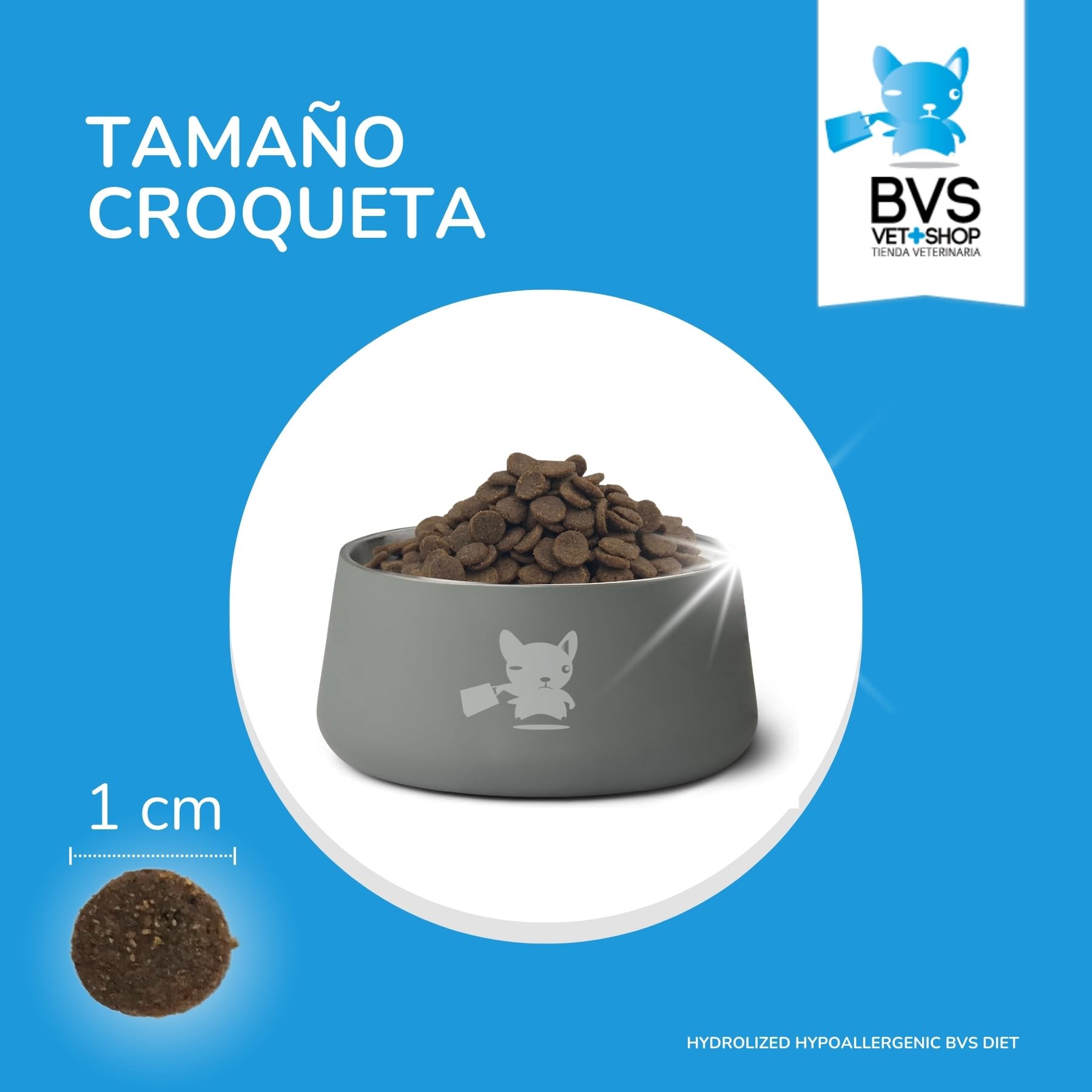 BVS Vet Shop | Diet Gato Hydrolyzed Hypoallergenic Grain Free | Protección Frente a alérgenos e intolerancias alimentarias | 2 kg