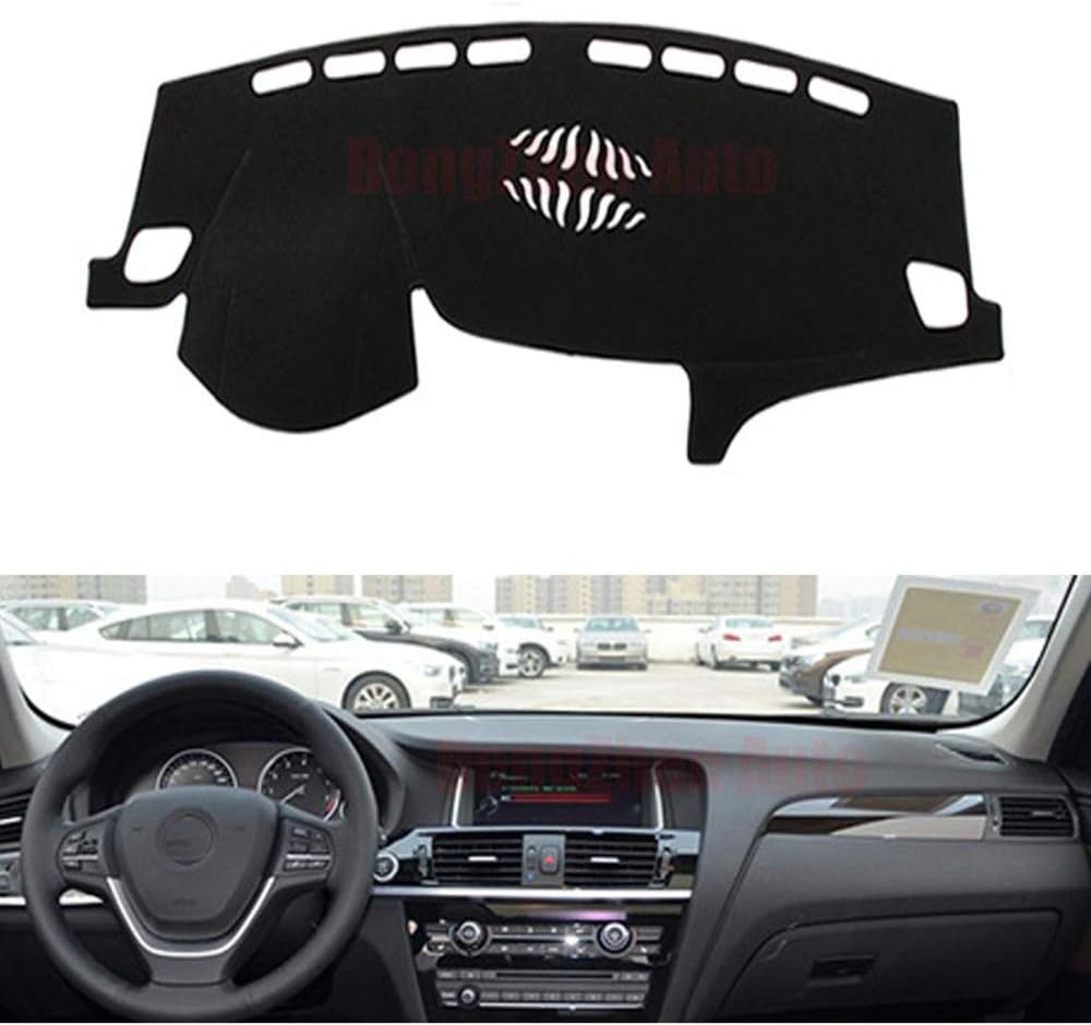 JNXZHQCHD Car dashboard avoid light mat dashboard desk cover mat shape .For BMW X3 2011 2016