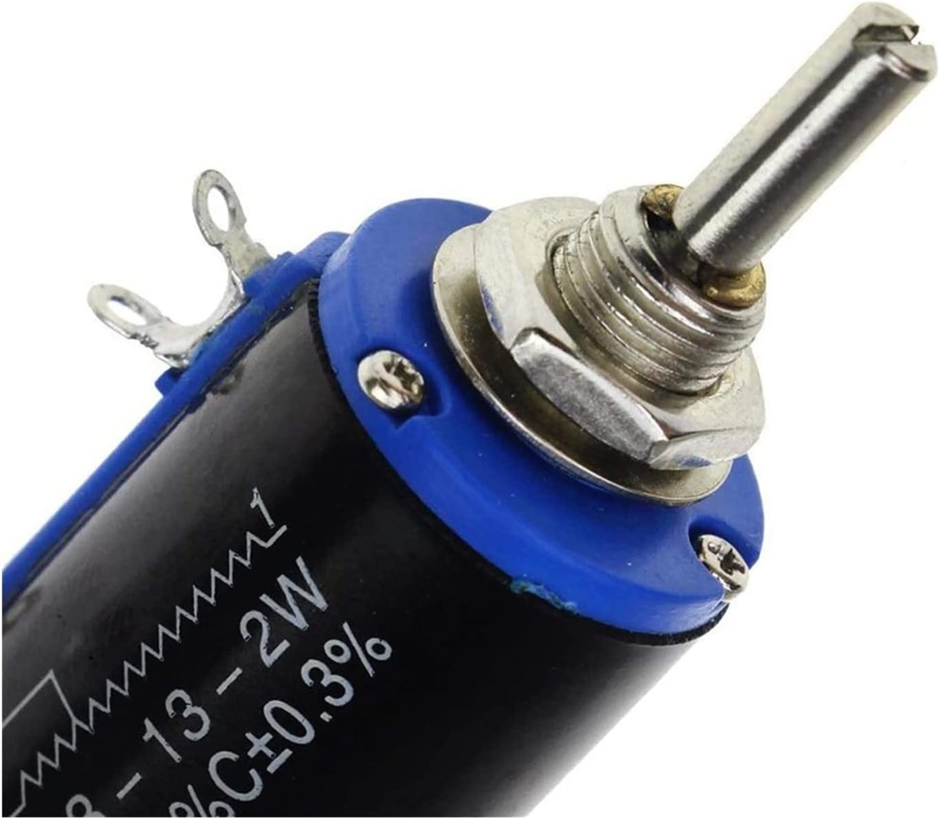 Schalter Encoder WXD3-13-2W 10K 100/220/470/680 Ohm WXD3-13 2W Drahtgewickeltes Mehrgangpotentiometer 1K 2,2K 4,7K 5,6K 6,8K 47K 100K Drehschalter Zubehör für Industrieschalter (Size : 6.8K Ohm)
