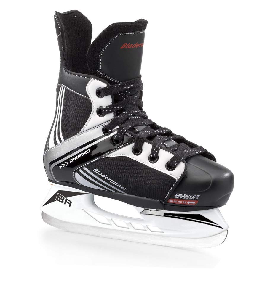 Rollerblade Bladerunner Ice Dynamo Junior Patins à Glace réglables Noir