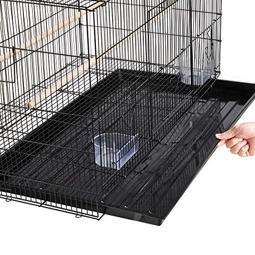 Yaheetech YT-00105345 30'' Length Flight Bird Cage Iron Flight Parrot Cage thumb #8