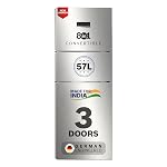 Bosch 302L, 3 Star, MaxFlex Convert Frost Free Triple Door Refrigerator | 8-in-1 Convertible Storage Modes | 57L Extra Convertible Zone |Cool Extend up to 18 hours (CMC33S23VI, 2026 Model, Fine Steel)