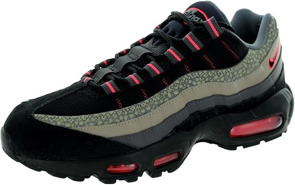 Nike Mens Air Max 95 Bamboo Safari Black Cool Grey Trainer Size 7.5 UK : Amazon.co.uk: Shoes & Bags