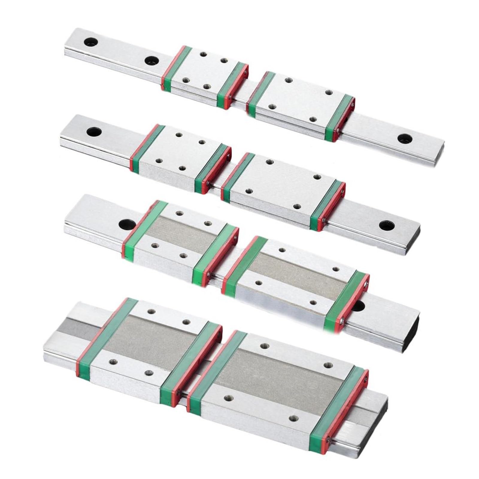 RAHBI CNC Pièces MGW7 MGW12 MGW15 MGW9 300 350 400 450 500 600 800mm MGN Rail Linéaire Glissière 1pc MGW12 Guide Linéaire + 1pc MGW12 C Chariot Leisurely (Color : MGW12 C, Size : 350mm)