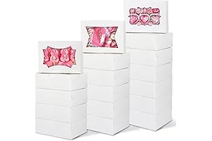 8"x6"x2.5" Small Dessert Boxes, 30 - Count