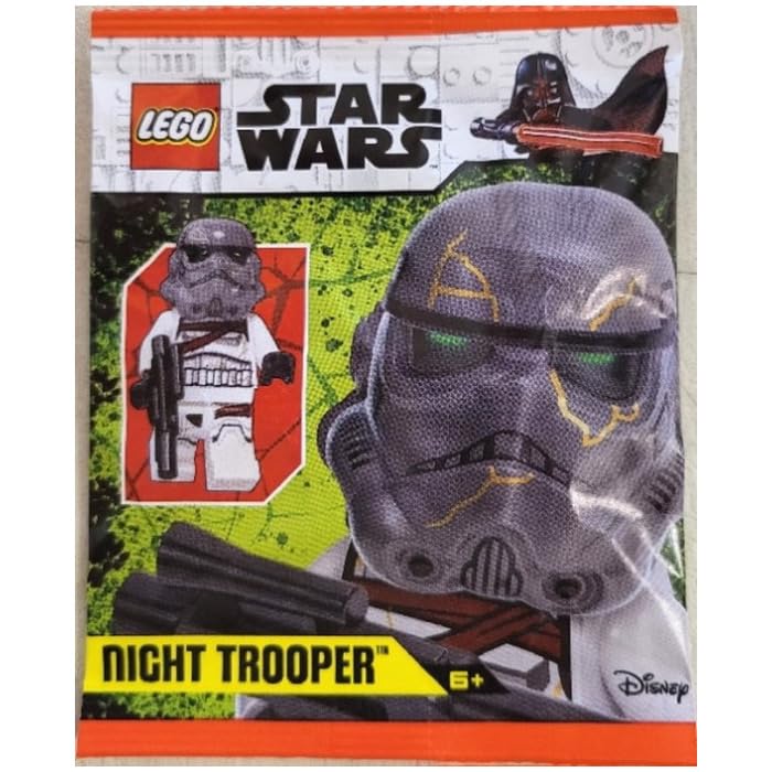 LEGO Star Wars Night Trooper Minifigure Paper Bag Set L0002232