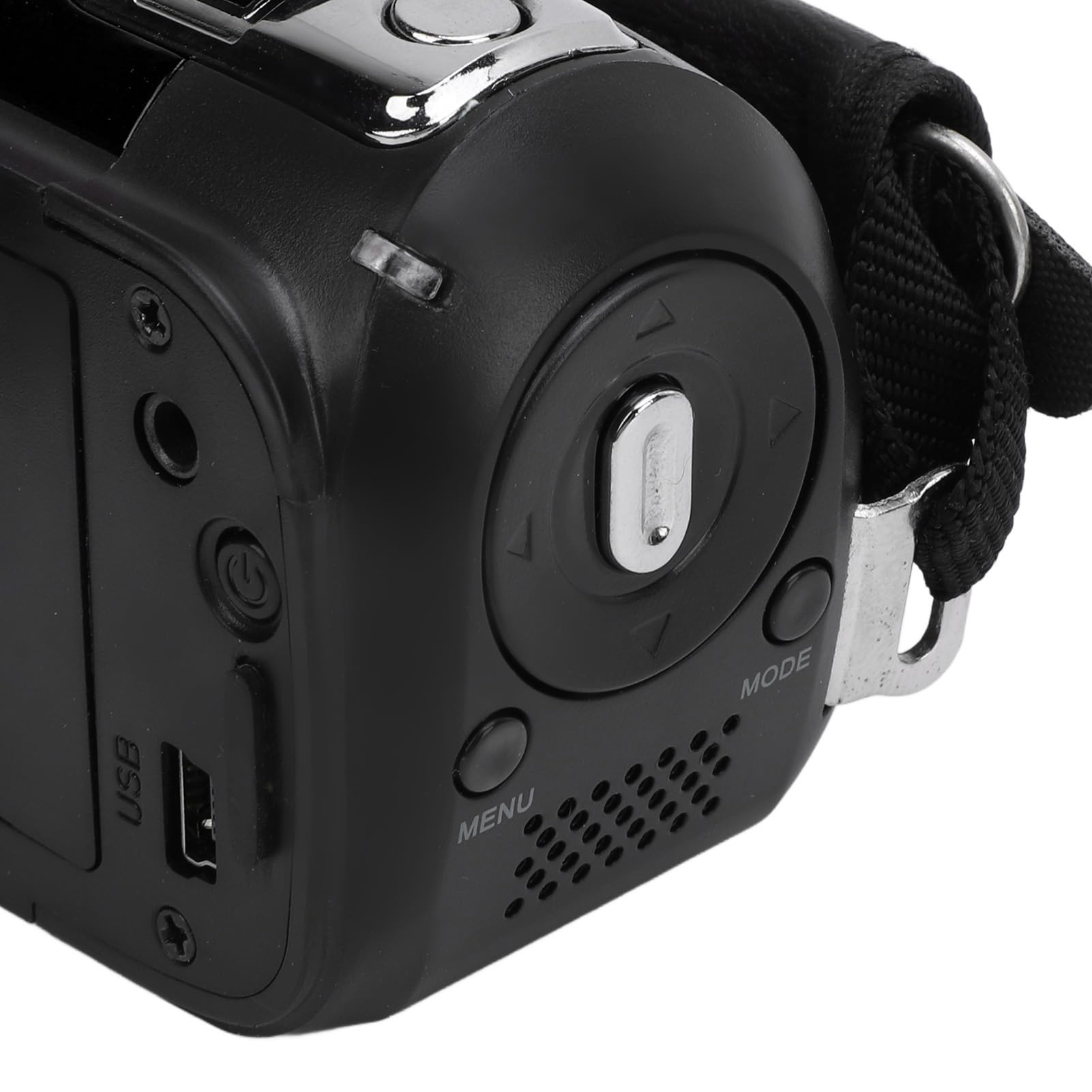 Elprico Videocamera Zoom Digitale 16X, Schermo Colorato da 2,4 Pollici, Fotocamera per Anti-vibrazioni per YouTube, Videocamera per Registrazione Video in Loop