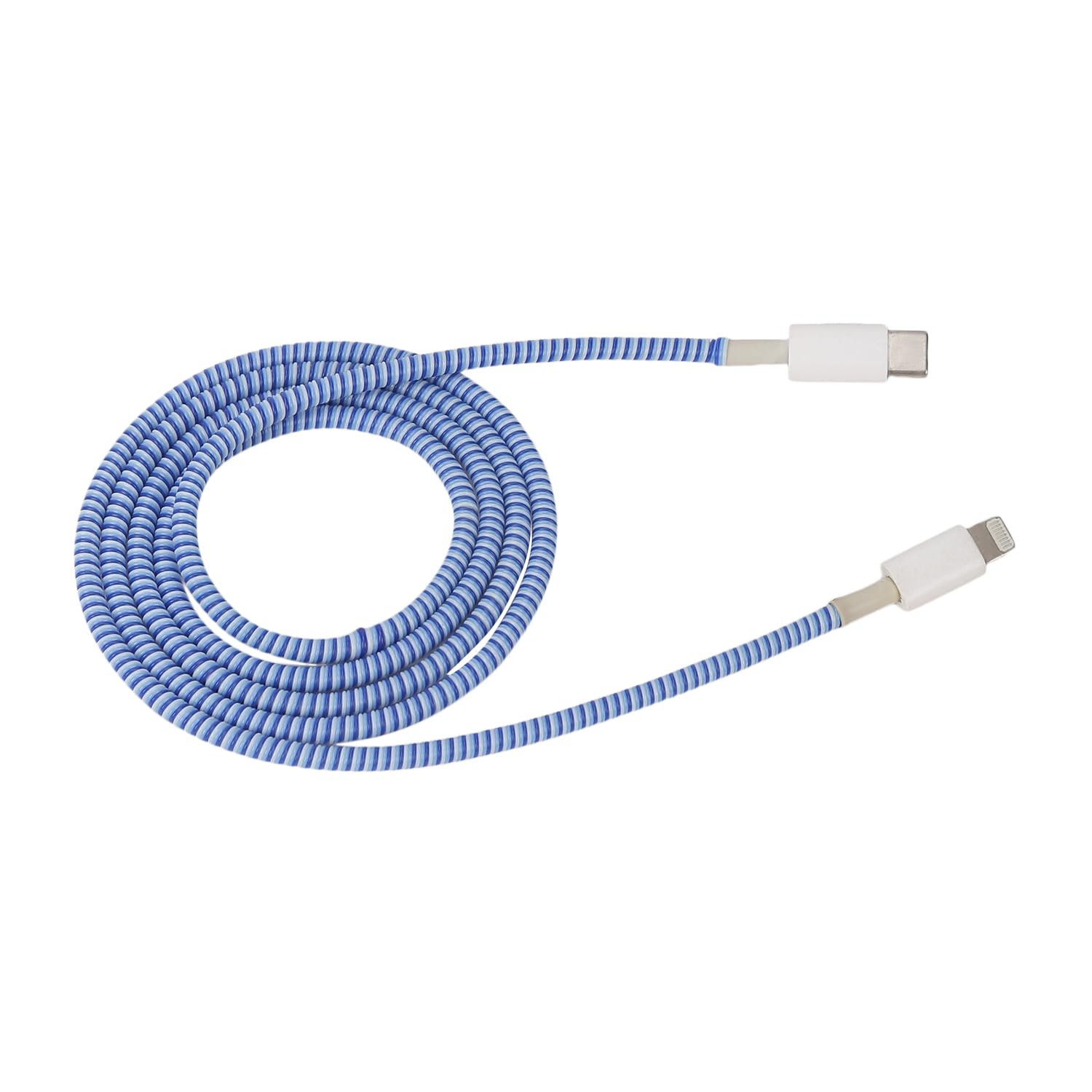 See full amazon price history chart for FLORICAN Full Size 1.4 Meter (Pack of 1) Spiral Cable Protector Suitable for All iPhone/Android Mobile Charging Cables (Blue) FLORICAN Full Size 1.4 Meter (Pack of 1) Spiral Cable Protector Suitable for All iPhone/Android Mobile Charging Cables (Blue) (B0CBPC3JYQ) Amazon Price History, Amazon Price Tracker