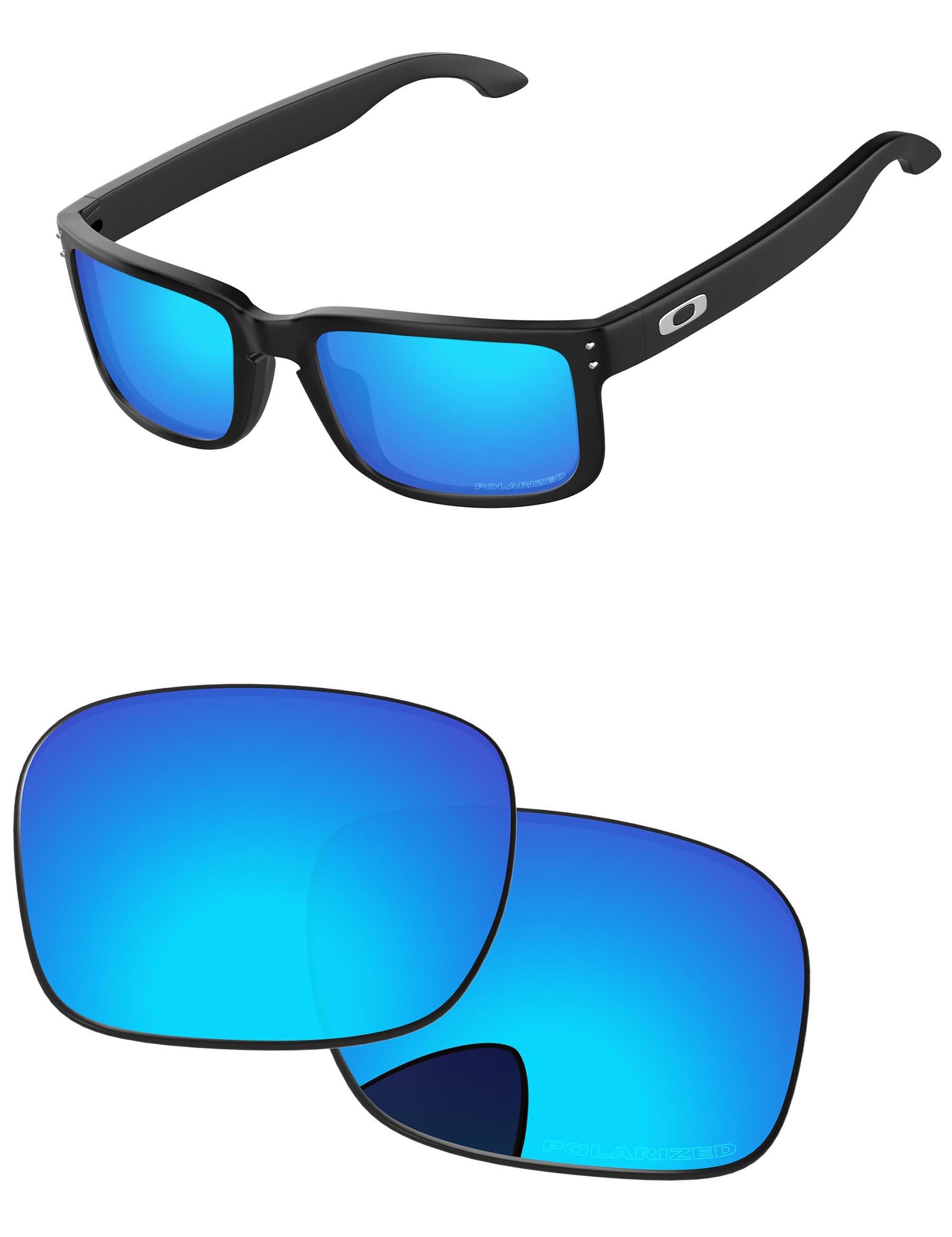 Lentes de repuesto para gafas de sol Oakley Holbrook XL OO9417 de 59 mm