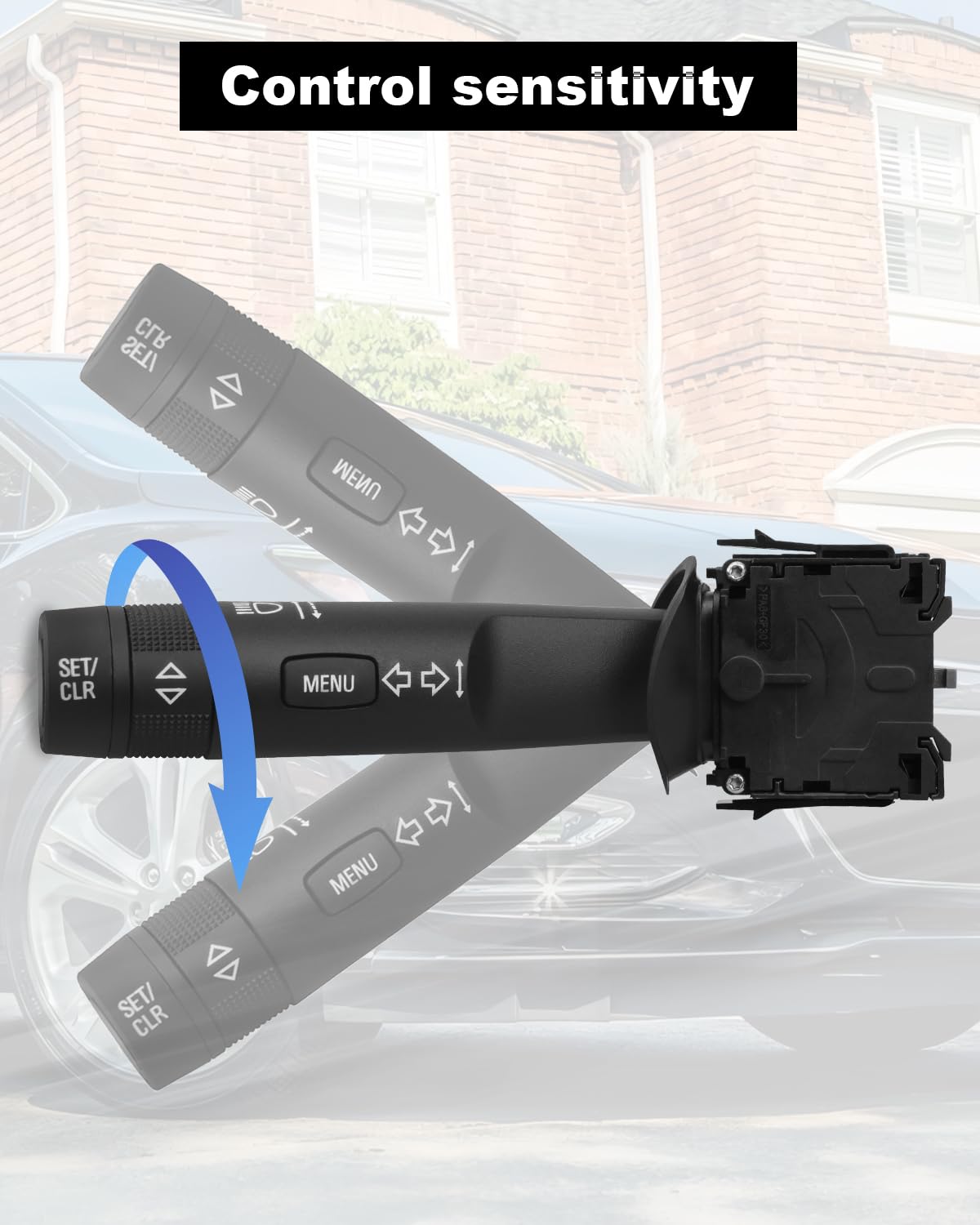 ANODZU Turn Signal Switch Assembly, Multifunction Control Combination Switch Lever, Fit for Chevy Cruze 2011-2016 for Buick Regal Verano Cascada, Replace 20941129 84545435