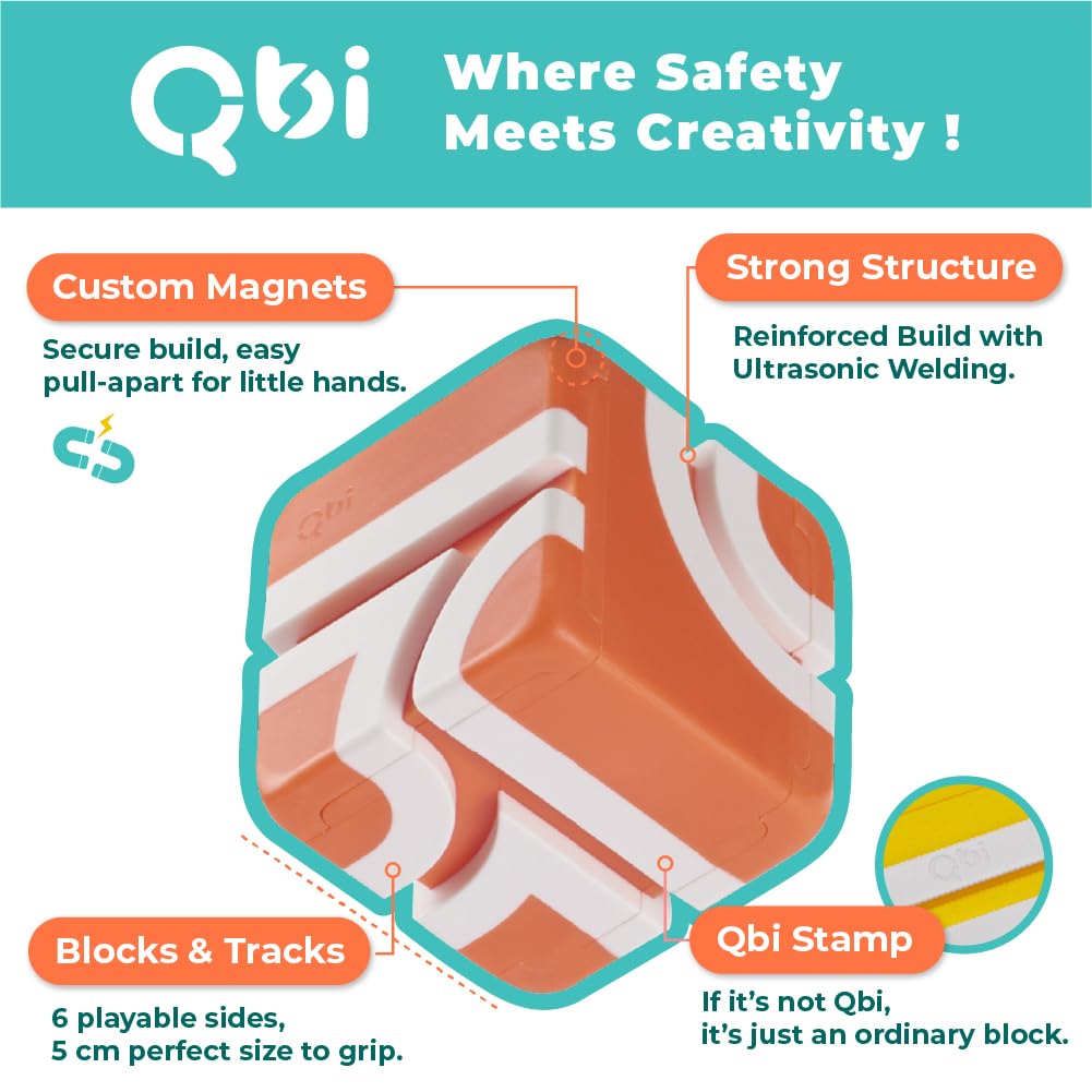 Amazon.co.jp: QBI ❘ 14pcs マグネットブロック 磁石 マグネット