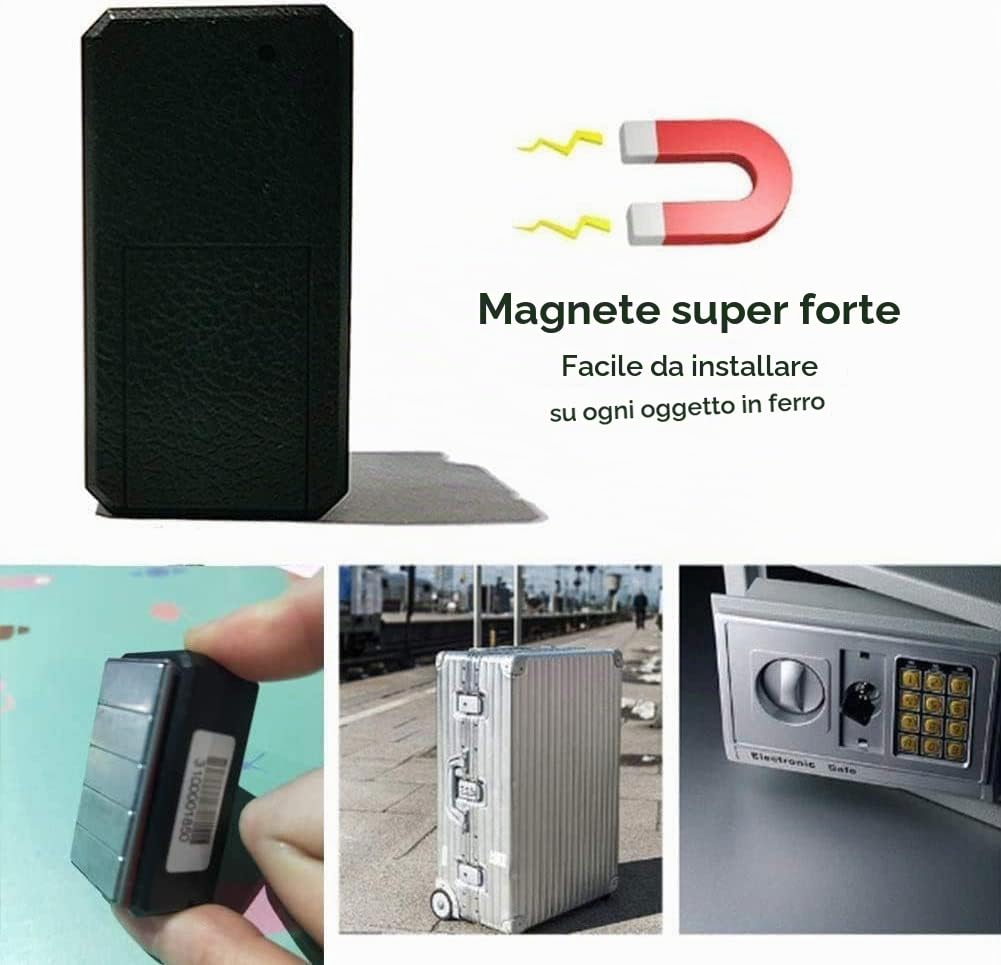 Mini 4G Localizzatore per Auto per Il Tuo Veicolo Micro Localizzatore GPS con Carta SIM Impermeabile Magnetica Nascosto In Tempo Reale Dispositivo Di Localizzazione GPS Per Auto E Bambini Anziani