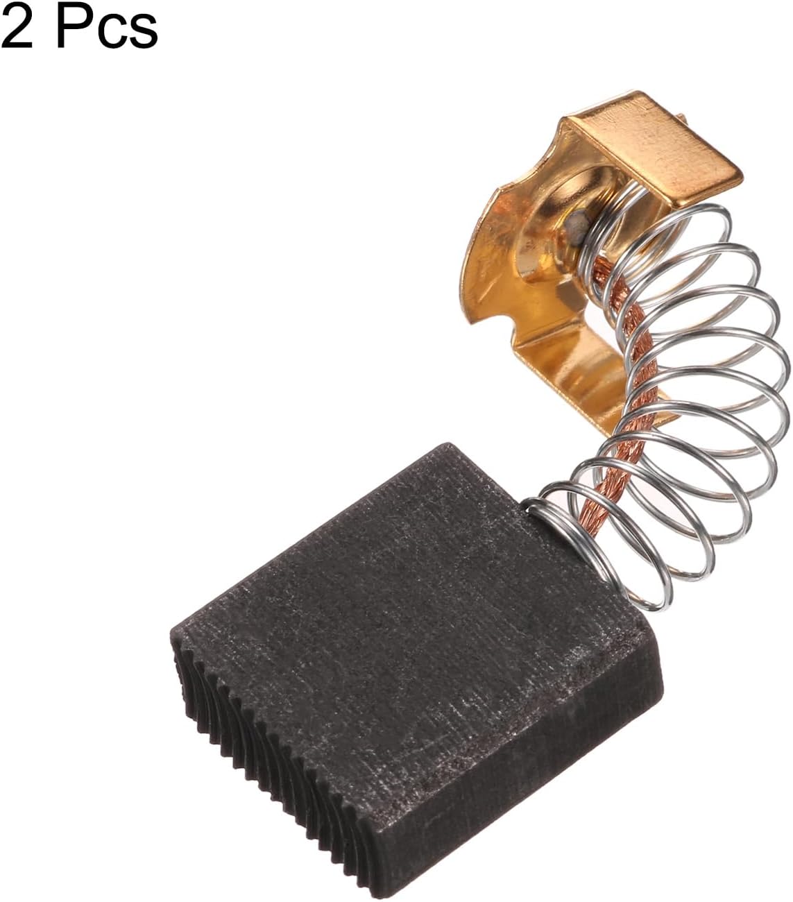 uxcell 2 Pack 999-044 Carbon Brushes 17x17x7mm Power Tool for Electric Hammer Drill Motor