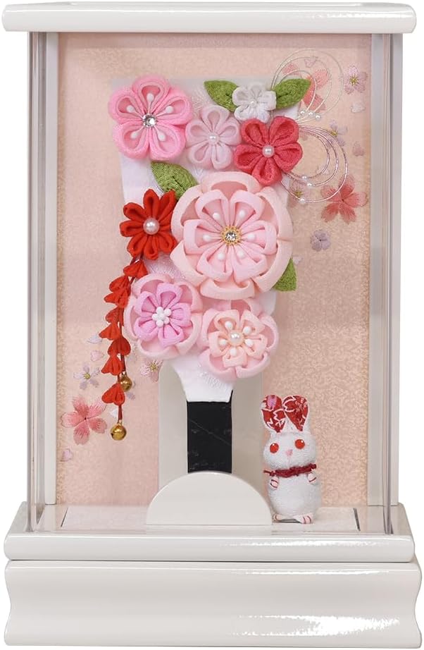 Amazon | 羽子板 初正月 ケース入り (9号 花羽子板 飾り 春風(2