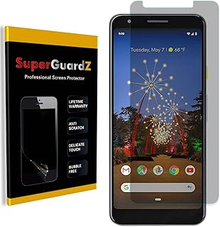 for Google Pixel 3A XL Screen Protector [Privacy Anti-Spy], SuperGuardZ, Anti-Glare, Anti-Scratch, Anti-Bubble [Lifetime Replacement]