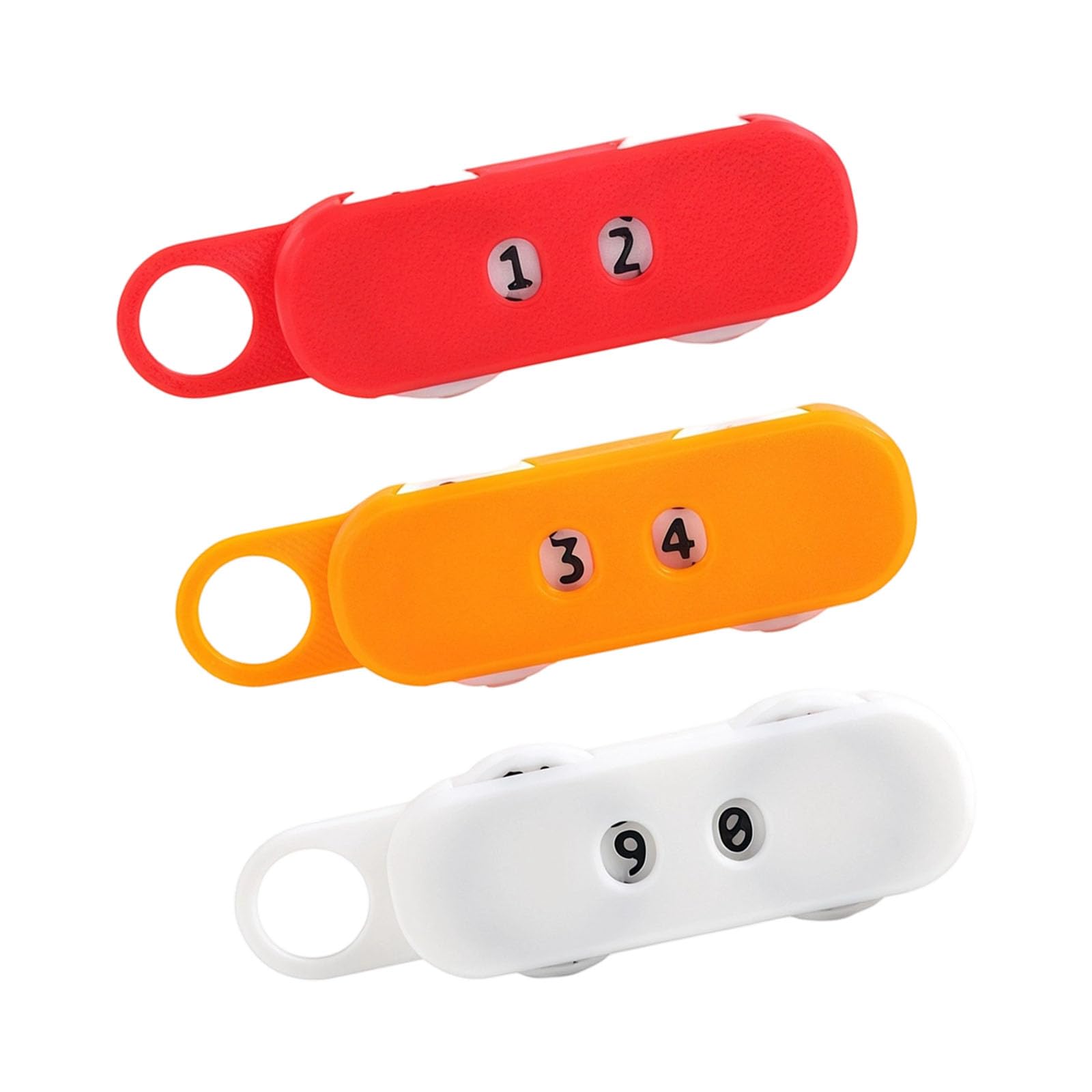 CUNZJIA Sturdy Rubber Crochet Stitching Counter Portable Designs for Knitting Craft and Sports Enthusiasts