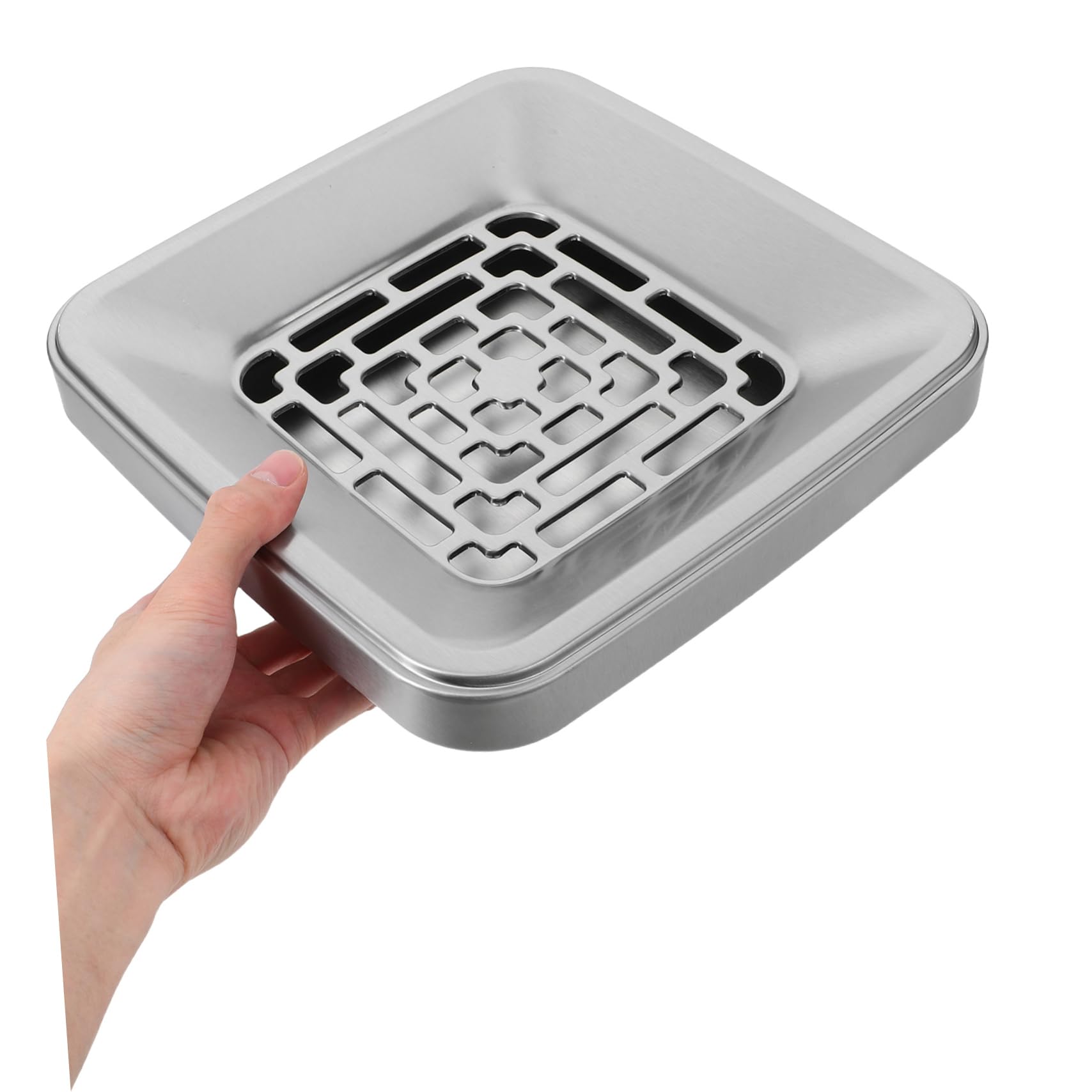 Tapa de Cubo de Basura de Acero Inoxidable para Exterior 1 Pieza