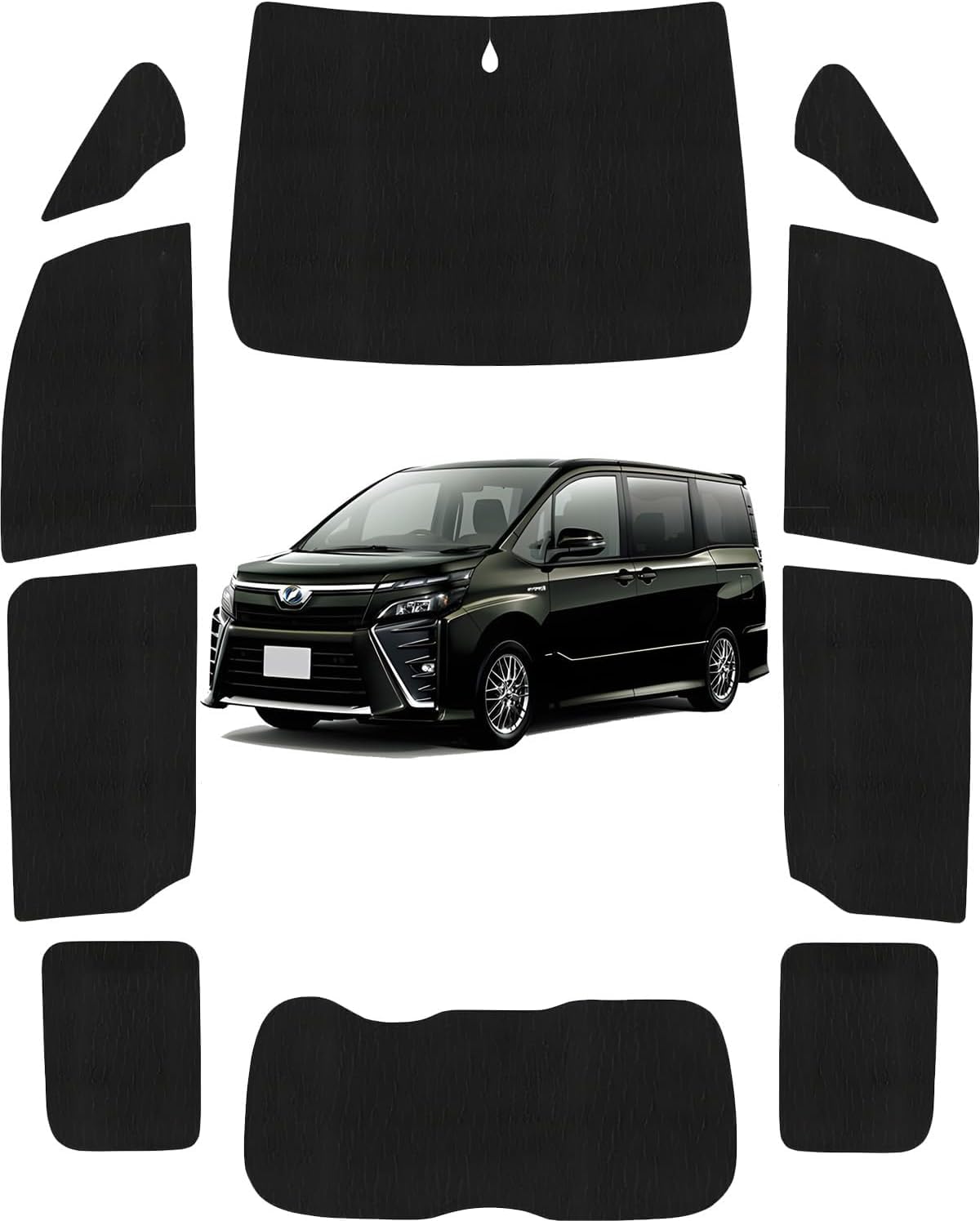 Amazon | beyond self トヨタ ノア ヴォクシー80系 サンシェード 全面