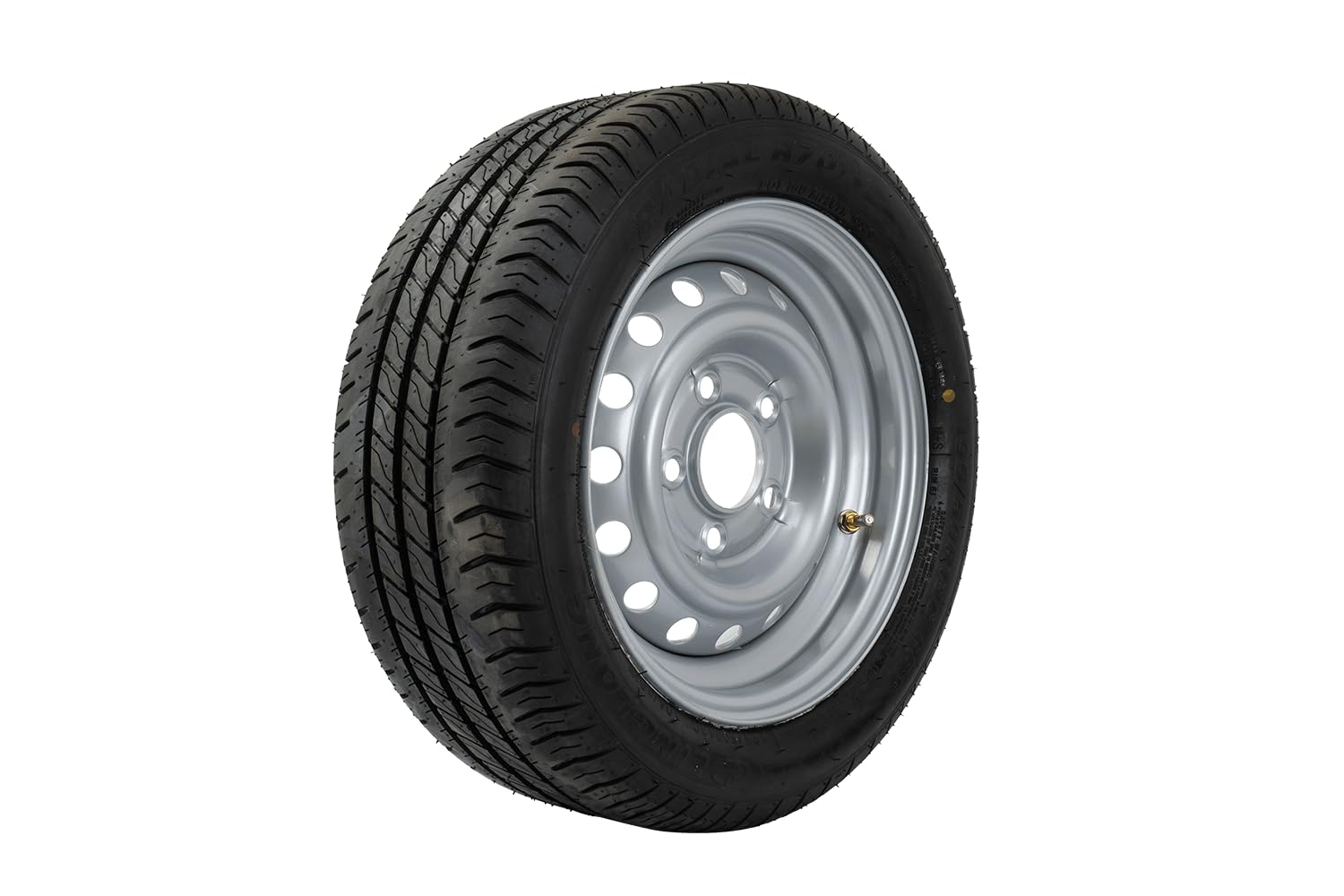 Verstärktes Komplettrad 195/50 R13C 104/101N für Anhänger mit UNITRAILER Felge 5,5Jx13 H2 5x112 ET30 – LINGLONG Reifen, 900 kg Traglast, ideal für Wohnwagen und schwere Anhaenger