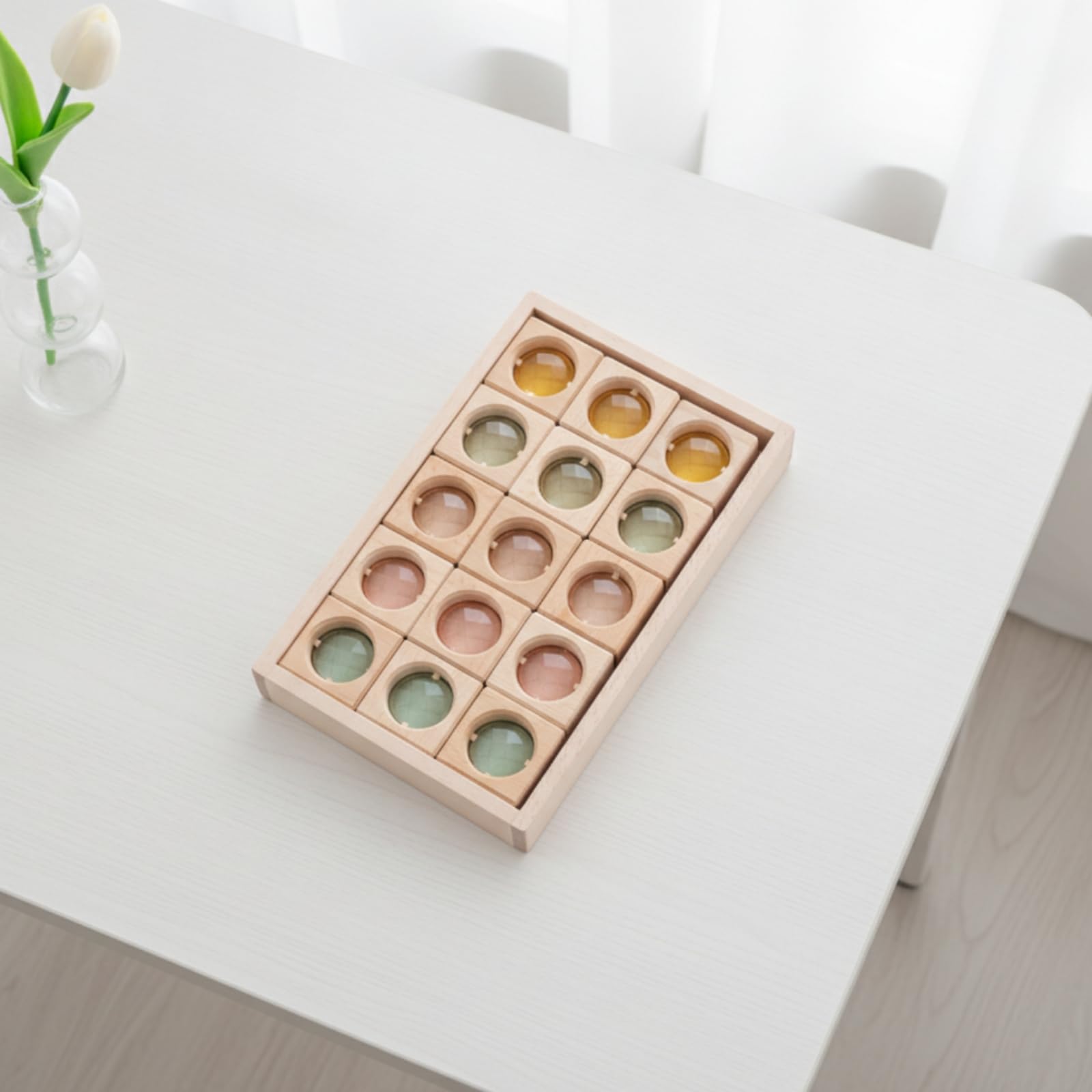 15 Piezas Bloque con Piedras Preciosas