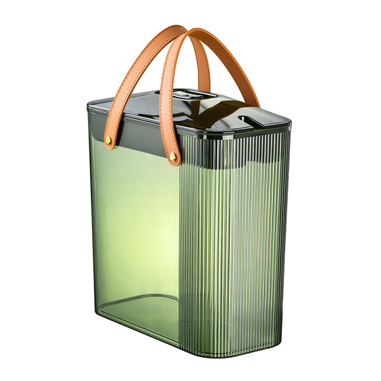 Buxuaaaa Green Residue Filter Bucket Portable Tea Room Drain Bucket Dry & Wet Separation Trash Can Waste Drain Bin For, Homes Tea Residue Filter Portable Construction Easy To Clean Design