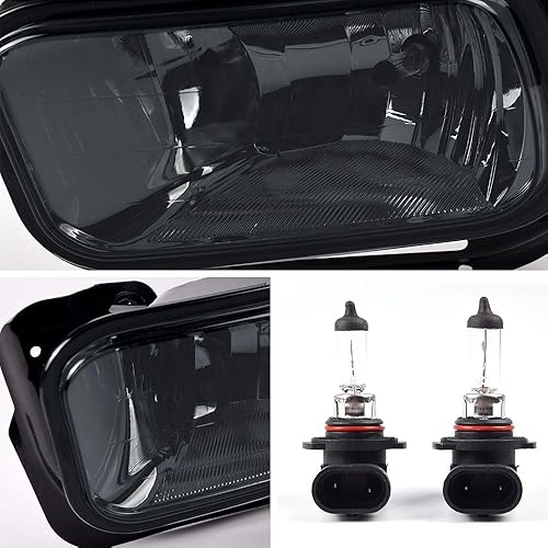 Miniatura 5 de VRracing Lámpara halógena para parachoques antiniebla, para camioneta, lado izquierdo y derecho, compatible con Dodge Ram 1500 2009-2012  compatible