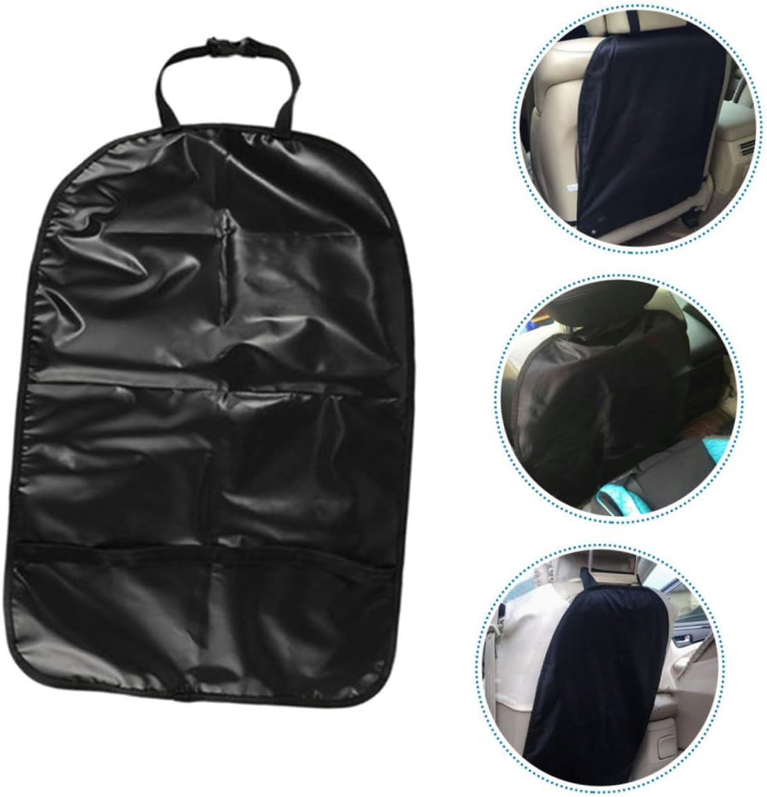 2pcs Car Back Seat Protectors Kick Mats for Compatibility Childproof Design for Against Dirt and Stains Easy Installation for All Vehicle Types
