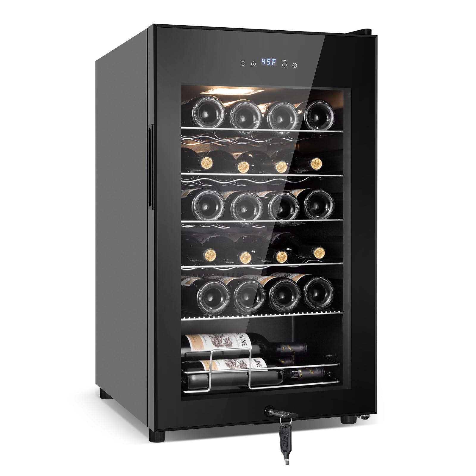 Tylza TAHJ24 Wine Cooler Black