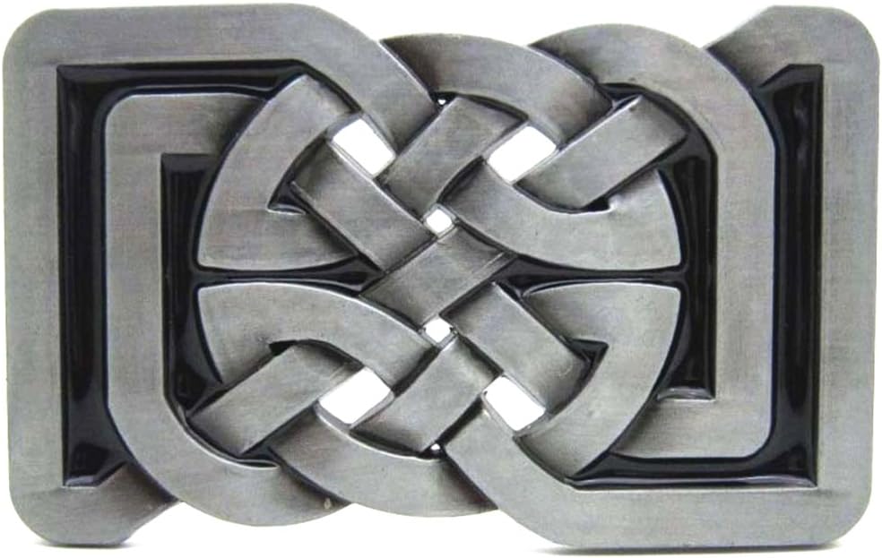 MASOP Celtic Belt Buckle for Men Keltic Knot Western Belt Buckles