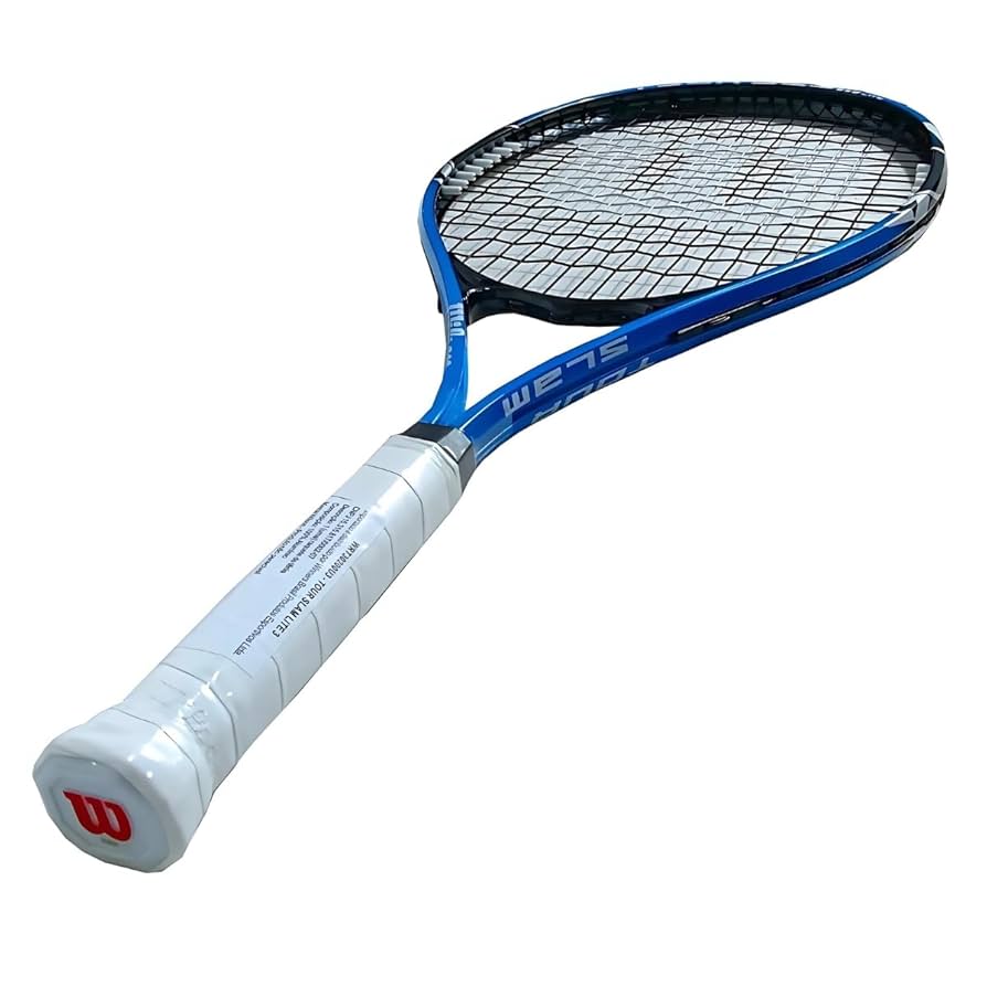 送料無料 新品 WILSON テニスラケット TOUR SLAM LITE Wilson Tour Slam Lite Adult Tennis Racket - Blue, 112 sq. in