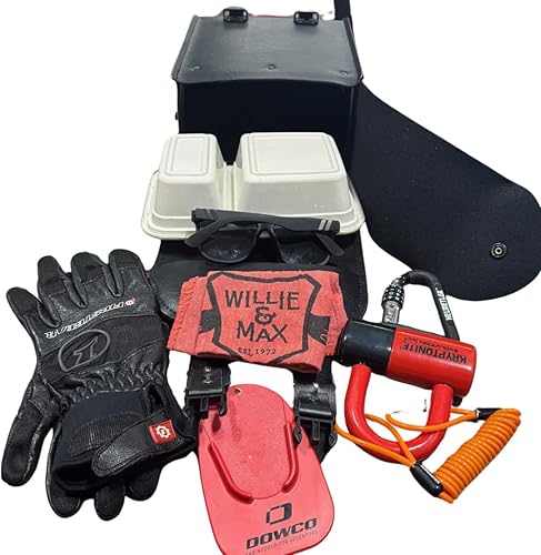 Miniatura 7 de Willie & Max By Dowco Serie Black Jack Bolsa para arco de respaldo de motocicleta con protección UV, piel sintética sin mantenimiento, universal