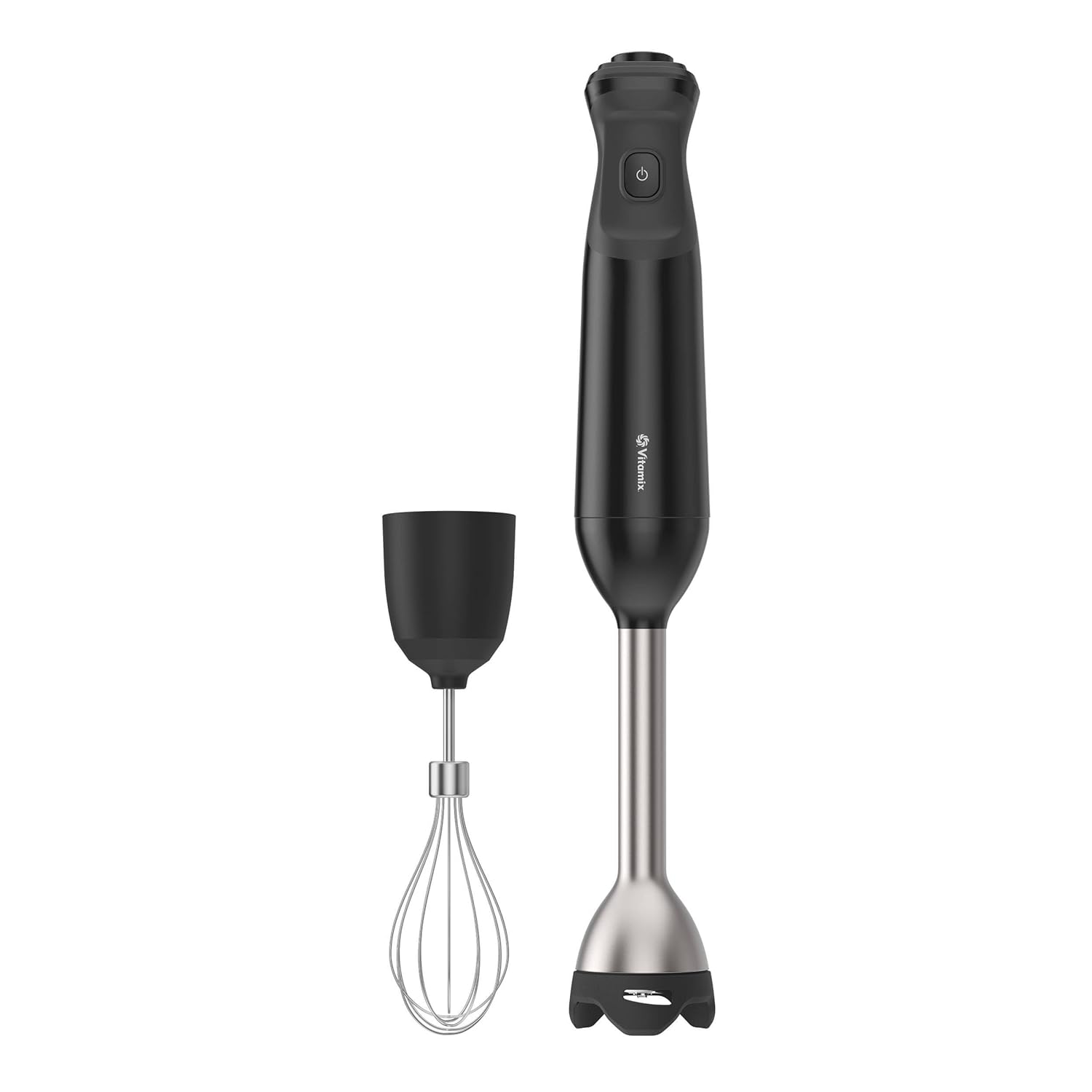 Vitamix 2-Speed Immersion Blender + Whisk Attachment, Professional-Grade Hand Blender with 350-Watt Motor and Stainless-Steel Blade, Black image 1