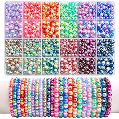 Gradient Mermaid ABS Pearl Beads Set