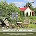 Lomrsiul Owl Decoys to Scare Birds Away, Rotating Head Plastic Garden Owl Scarecrow for Garden, Waterproof Owl Statue for Courtyard Orchard Doorway Roof Owl Decor 2 Pack